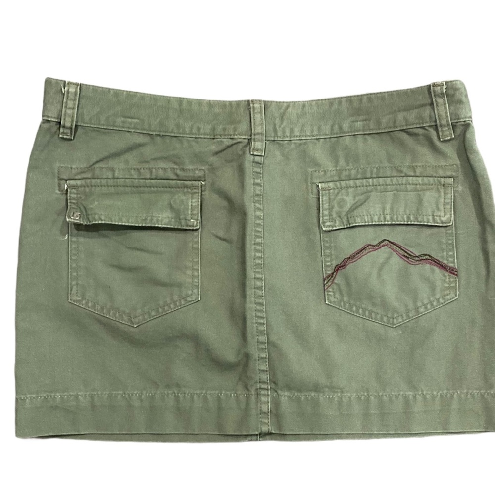 Burton Army Green Mini Skirt Size 7